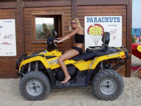 Sur le  Quad